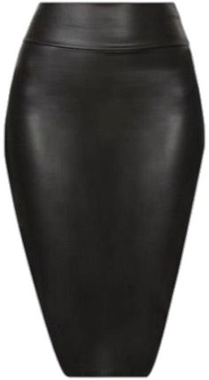 Elegant Pencil Mini Skirt For Going Out, Classic Leather Mini Skirt For Work, Sleek Leather Mini Skirt For Work, Sleek Black Pencil Skirt For Formal Occasions, Black Sleek Pencil Skirt For Formal Occasions, Formal Leather Pencil Mini Skirt, Elegant Faux Leather Pencil Skirt For Date Night, Elegant Leather Mini Skirt For Formal Occasions, Sleek Faux Leather Pencil Mini Skirt