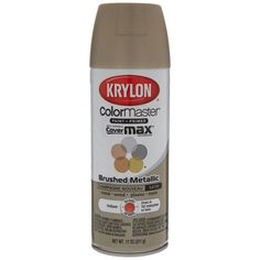 krylon colormaster spray paint, brushed metallic