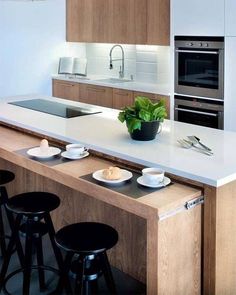 Dapur Skandinavia, Scandinavian Kitchen Design, Kabinet Dapur, Scandinavian Kitchen, Modern Kitchen Design Luxury, Kitchen Room Design, Kitchen Furniture Design