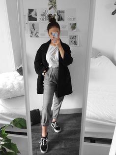 Outfits que harán que tu Instagram rompa récord de hearts Trendy Fall Fashion, Winter Mode, Summer Work Outfits, Instagram Outfits, Trendy Fall, Casual Winter Outfits, 가을 패션, Outfit Casual, Style Outfits