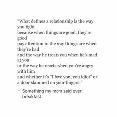 a poem written in black and white with the words, what does a relationship mean?