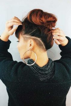 The mini-haircut you didn’t know you needed – smile and breathe Undercut Hairstyle, Undercut Hairstyles Women, Undercut Long Hair, Shaved Side Hairstyles, Shaved Hair Designs, Side Hairstyles, Undercut Hairstyles, Long Hair Women, Black Natural Hairstyles