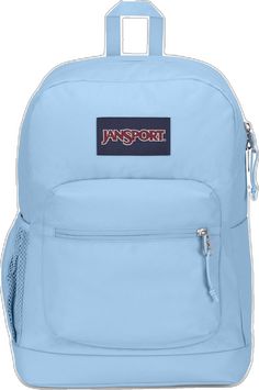 Blue Student Bags, Casual Blue Student Backpack, Classic Light Blue Travel Bag, Functional Blue Backpack Luggage, Blue Casual Standard Backpack, Casual Blue Standard Backpack, Functional Blue School Luggage, Blue Rectangular Backpack With Pockets, Blue Functional Backpack