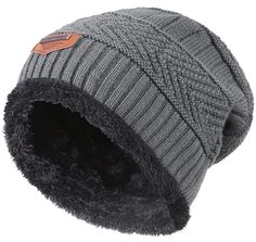 PRICES MAY VARY. The winter hat made of soft-spun acrylic and fleece lining,Delicate Sewing Thread- Providing added durability.Recommend hand wash to keep its shape, Laundry bag is needed while machine wash then hang dry. SIZE: The beanie hat is stretchable which fits to most kids.Circumference from 17 to 18.8 inches,suitable for boys,girls and youth (5-14 years). The slouchy beanie completely covers the ears without having to yank it down all of the time, warm enough for outside and comfortable Womens Slouchy Beanie, Mens Beanie Hats, Men's Beanies, Crochet Beanie Hat, Winter Hats For Men, Mens Beanie, Kids Scarf, Winter Cap, Winter Hats Beanie