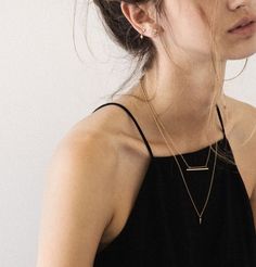 ~•~•< @pxradigm >•~•~ Chic Minimalista, Estilo Hippy, Mode Hippie, Minimal Chic, Gold Necklaces, Men's Jewelry, Mode Inspiration, Mode Style, Girls Best Friend