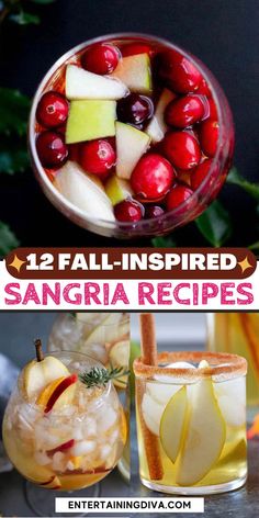 12 Fall-inspired Sangria Recipes