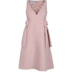 Valentino Dress Casual, Chanel Pink Dress, Pink Valentino, Valentino Dresses, Chanel Pink, Valentino Dress, Bow Dress, Dresses Pink