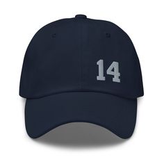 Personalized Jersey Number Hat Number Hat - Etsy Classic Sports Hats With Letter Print, Classic Sports Hat With Letter Print, Sports Dad Hat With Embroidered Logo, Six-panel, Sports Dad Hat With Embroidered Logo, Six-panel Dad Hat With Embroidered Logo For Sports, Six-panel Dad Hat For Baseball Season Sports Events, Six-panel Dad Hat For Baseball Season, Sporty Team-colored Baseball Cap With Curved Brim, Classic Dad Hat Baseball Cap For Sports