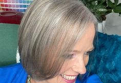 I know a lot of people have gone grey in the recent months and I too am embracing my own (trying it out for a test run to see how I like it) since we Overtone On Gray Hair, Reversing Grey Hair Naturally, Grey Patch Hair, Easing Into Gray Hair, Remedies For Premature Grey Hair