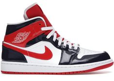 Check out the Jordan 1 Mid Champ Colors (W) available on @StockX Jordan 100, Authentic Jordans, Jordan Sneaker, Blue Jordans, Nike Air Jordan 1 Mid, Air Jordan Sneakers, Fresh Shoes, Jordan Sneakers, Sneakers Adidas