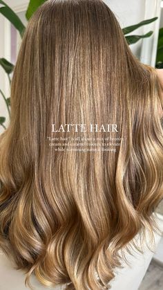 Autumn Blonde Balayage, Light Honey Brown Hair Balayage, Latte Blonde Hair, Butterscotch Blonde Hair, Latte Balayage, Latte Hair Color, Lightest Brown Hair, Bronze Balayage, Latte Hair