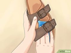 4 Ways to Clean Birkenstocks - wikiHow Cleaning Leather Shoes, Shoe Cleaning, How To Clean Suede, Civic Engagement, Shoes Hack, Cork Sandals, Birkenstock Sandals, Black Socks