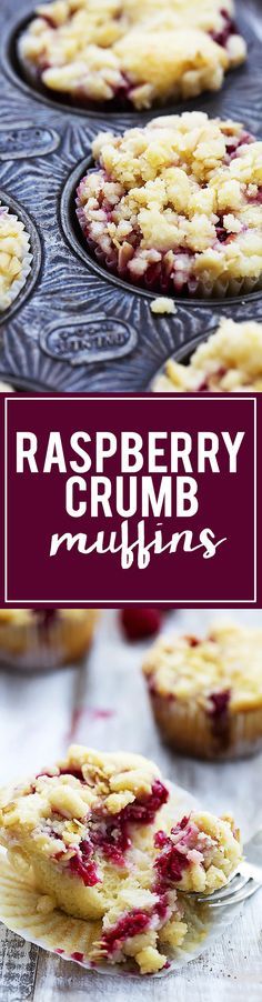 raspberry crumb muffins are cooling in the oven and ready to be baked