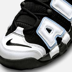 Style No. DQ6200-001 Color: Black/White/Multi/Color/Cobalt Bliss Nike Air More Uptempo Big Kids' Shoes. Nike Air More Uptempo 96, Uptempo 96, Nike Air More Uptempo, Nike Air More, Nike Air Max For Women, Nike Tech Fleece, Cute Nikes, Red Nike, White Wolf