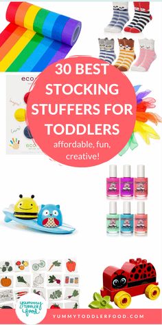 the best stocking stuff for toddlers to use in their crafts and crafts projects