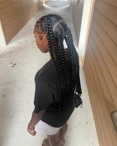 All The Inspo You Need For Your Jayda Wayda Braids | Unruly Jayda Wayda Two Braids, Jade Wayda Braids, Jada Weida Braids, Jayda Way Da Braids, Jadawada Braids, Jayda Wayda Braids 4 Parts, Braids Jayda Wayda, Jadya Wayda Braids, Jada Wayda Braids