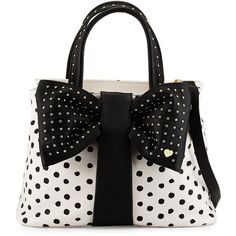 Betsey Johnson Purses, Studded Handbag, Studded Purse, Betsey Johnson Handbags, Tote Bag Black, Handbags Tote, Betsey Johnson Bags