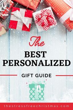 the best personalized gift guide for christmas