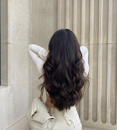 Neutral Lifestyle, Haircuts For Long Hair With Layers, Curls Hair, Curl Hair, Hair Aesthetic, Long Dark Hair, Chanel Perfume