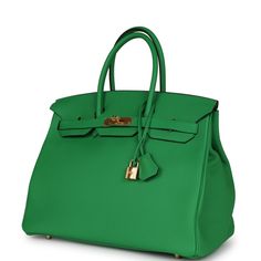 This Birkin is in Bambou togo leather with gold hardware and has tonal stitching, front flap, two straps with center toggle closure, clochette with lock and two keys, and double rolled handles.The interior is lined with Bambou chevre and has one zip pocket with an Hermes engraved zipper pull and an open pocket on the opposite side. Collection: R SquareOrigin: FranceCondition: New and never worn (Plastic on hardware)Accompanied by: Hermes box, Hermes dustbag, clochette, lock, two keys, clochette Hermes Birkin 35, Togo Leather, Hermes Box, Diaper Backpack, Sierra Leone, Casual Backpack, Hermes Birkin, High Quality Leather, Womens Backpack