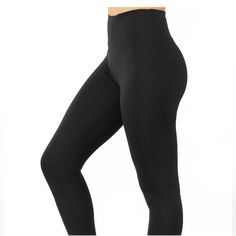 Sizes M, L Feeling Good And Looking Good On And Off The Mat Matter, Which Is Why These Active Wear Leggings Are A Favorite. So Soft And Light You Wont Believe It!!! Color: Black 4-Way-Stretch Fabric For A Move-With-You Feel Tummy-Flattening Waistband With Front Interior Hidden Pocket Squat Proof Flat Lock Seams Prevent Chafing Full-Length Composition: 75% Nylon, 25% Spandex Black Training Pants With Contoured Waistband, Black Pants With Contoured Waistband For Training, Black Leggings For Training With Elastic Waistband, Black Training Leggings With Elastic Waistband, Black Pilates Bottoms With Contoured Waistband, Black Leggings With Elastic Waistband For Training, Black Bottoms With Contoured Waistband For Pilates, Snug Fit Solid Bottoms For Pilates, Black Compression Leggings With Contoured Waistband