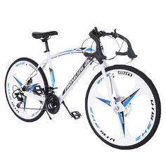 TOUNTLETS Road Bike 21 Speed 700c Adult Road Bike with Disc Brakes, Cruiser Bicycle Lightweight Aluminum Frame Road Bike for Men & Women, Road Bike City Bicycle for Outdoor Cycling Cruiser Bicycle, Bicycle Race, Mtb Bicycle, Commuter Bike, Mountain Bicycle, Road Bicycle