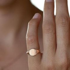 Gold ring Signet ring Gold signet ring Dainty gold ring | Etsy Modern Rose Gold Open Signet Ring, Adjustable 14k Gold Signet Ring, Modern Rose Gold Ring Stamped 14k, Classic Rose Gold Jewelry With Simple Design, Classic Rose Gold Jewelry Simple Design, Classic Simple Design Rose Gold Jewelry, Classic Simple Rose Gold Jewelry, Dainty Adjustable Signet Ring, Adjustable Rose Gold Dainty Signet Ring