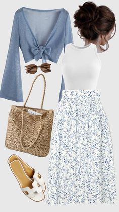 Teacher Warm Weather Outfits, Modest 2024 Fashion Trends, Cute Modest Outfits Dresses, Cute And Modest Outfits, Modest Summer Aesthetic, Casual Coastal Outfits, Cute Modest Outfits Summer, Conservative Summer Outfit, Church Summer Outfits