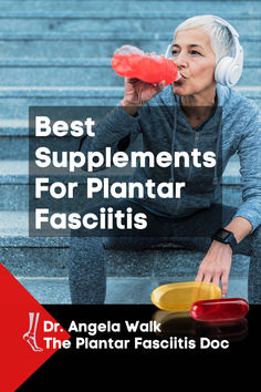 Dr. Angela, The Plantar Fasciitis Doc, shares the best supplements, vitamins, and best diet for those with plantar fasciitis. Also, learn the best shoes, worst shoes, exercises, plantar fascia stretches and home remedies for heel pain and foot pain Barefoot Running Shoes, Foot Exercises, Best Exercises, Best Supplements, Best Running Shoes