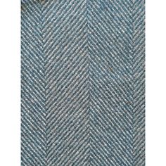 a blue and white herringle tweed fabric