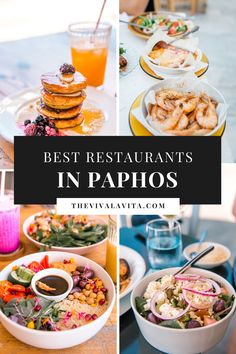 the best restaurants in paphos, where you can eat and drink for lunch