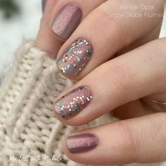 Color Street Fall, Nail Polish Painting, Funky Fingers, Glitter Tip Nails, Pedicure Nail Art, Nail Designs Glitter