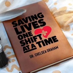 a book with the title saving lives one shift at a time