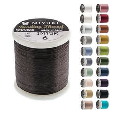 thread spooling thread in various colors and sizes