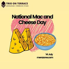 the national mac and cheese day poster