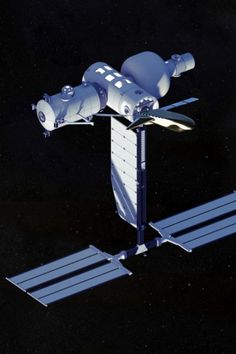 an artist's rendering of the space station