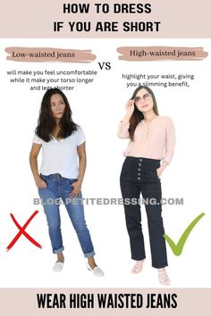 30 Best Ways to Dress if you are Short (Comprehensive guide) Outfits For Short Girls, Outfit Styles