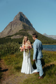 Mountain-inspired custom floral embroidery denim jacket, perfect for a Glacier National Park elopement. Floral Denim Jacket, Under Canvas, Many Glacier, Montana Usa, Elopement Styling, National Park Elopement, Las Vegas Elopement