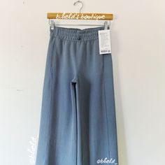 Description: Lululemon Ribbed Softstreme Mid-Rise Pant 32" In Belgian Blue (Bgib). Classic Blue Color With Grey Undertones. Released In 2024. Rare, Htf Item. Dress Them Up Or Down! Quick-Drying Ribbed Softstreme Fabric. Peach-Fuzz Touch. Very Soft & Smooth Next To Skin. 100% Recycled Polyester. Front Pockets With Interior Card Sleeve. Shockcord At Waist To Customize Fit. Classic Fit. Sold Out. Size: Size 4 ~32" Inseam Condition: Brand New With Tags (Nwt). Never Used! Authentic. About B.Held’s Boutique: Buy With Confidence From A Poshmark Ambassador Ii With Over 200 Love Notes! I Am A Lululemon Enthusiast An Blue Wide Leg Activewear For Loungewear, Blue Wide Leg Loungewear Activewear, Blue Wide Leg Sports Bottoms, Sporty High Rise Lounge Bottoms, High Rise Athleisure Bottoms For Loungewear, Blue Wide Leg Athleisure Activewear, Blue Wide-leg Workout Bottoms, Blue Wide Leg Workout Bottoms, Sporty High Rise Pants For Loungewear