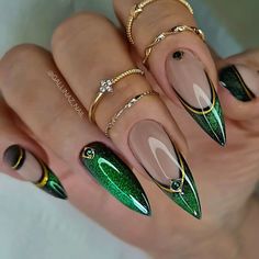 Egyptian Nails, Stiletto Nail Art, Sassy Nails, Her Nails, Fancy Nails, Nail Polishes, Best Acrylic Nails