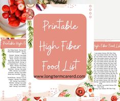 High Fiber Food List, High Fiber Vegetables, High Fiber Cereal, Fiber Cereal, High Fiber Fruits