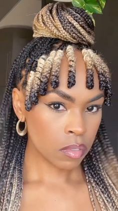 #wigfever#hair#hairidea#hairstyle#hairvideo#hairinspo#creative#braidhair #braid Womens Updo, Hair Scarf Ideas, Scarf Braid, Curly To Straight, Cabello Afro Natural, Short Box Braids Hairstyles, Scarf Ideas, Twisted Hair, Elegant Updos