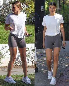 Sg Style, Bike Shorts Outfit, Chanel Skirt, Richie Rich, Cute Gym Outfits, Sofia Richie, Tumblr Outfits, Gym Style