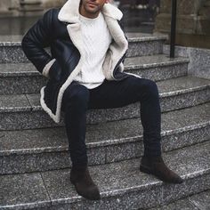 Mens Fashion Winter, Mens Fashion Ideas, Men With Street Style, Mens Fashion Smart, Hipster Mens Fashion, Mens Fashion Urban, Mens Style Guide, Winter Outfits Men, Mens Fashion Classy