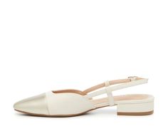 Cream Slingback Pumps For Spring Workwear, Classic Summer Slingback Pumps For Workwear, Elegant Spring Slingback Pumps For Workwear, Fashion Shoes, Customer Service, Fashion Outfits, Free Shipping