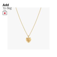 in stock Gold Heart Necklace With Tarnish Resistant Round Pendant, Gold Heart Necklace With Round Pendant, Tarnish Resistant, Valentine's Day Gold Locket Necklace, Classic Gold Heart Necklace For Everyday, Classic Gold-tone Heart Jewelry, Gold-tone Heart Charm Necklace, Valentine's Day Gold-tone Heart Pendant Necklace, Gold Heart Pendant Necklace For Everyday, Elegant Gold Heart Locket Necklace