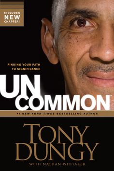 a book cover with an older man's face and the title, un common