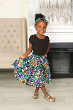 MONU AFRICAN PRINT GIRLS' SKIRT Blue Tutu Skirt, African Print Skirts, Dashiki Skirt, Skirt African Print, Ankara Skirts, Girls Tulle Skirt, Blue Tutu, Girl Tutu Skirt, African Print Skirt