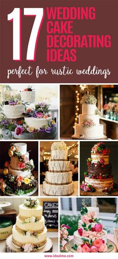 wedding cake decorating ideas perfect for rustic weddings and other special occasions cover image