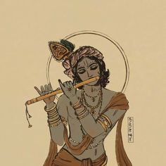 Krishna Drawing, Krishna Book, Peace Illustration, Hinduism Art, Vedic Art, Hindu Mythology, Krishna Radha Painting, Radha Krishna Images, Eren Yeager